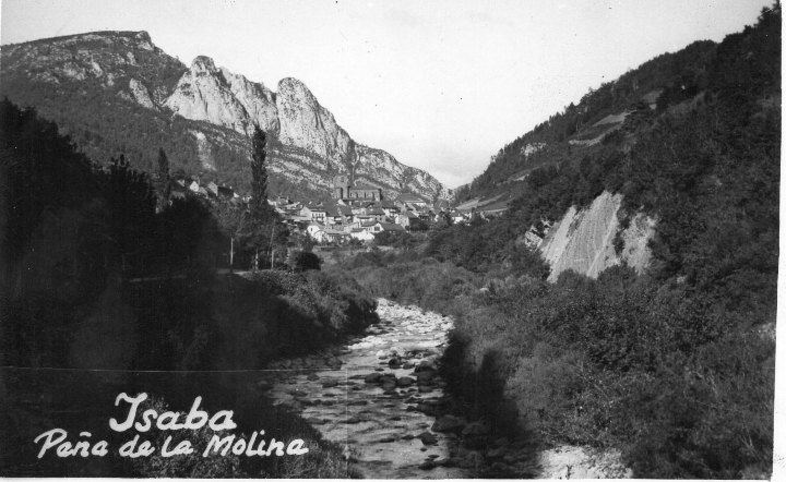 Postales: isaba. pe&ntilde;a de la molina - Foto 1
