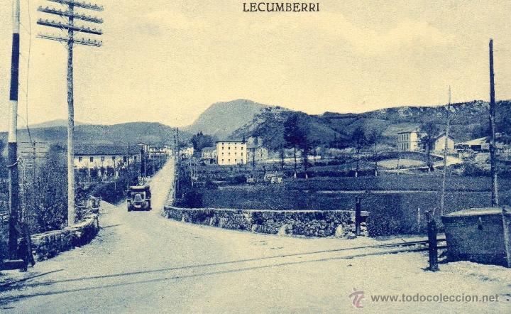 Postales: lecumberri. - Foto 1