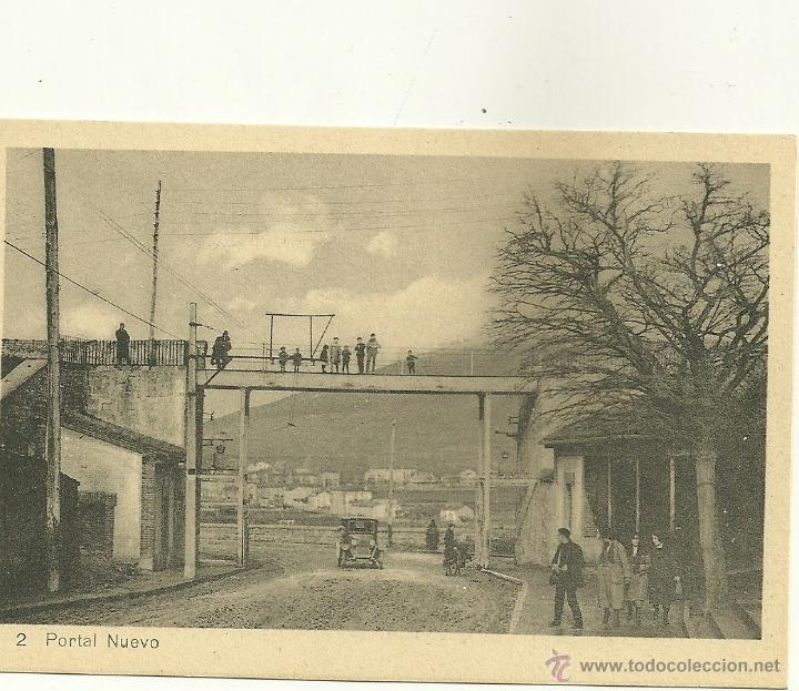 Postales: PAMPLONA (NAVARRA).- PORTAL NUEVO - Foto 1