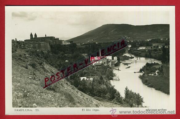 Postales: POSTAL, PAMPLONA, NAVARRA, EL RIO ARGA, P91994 - Foto 1