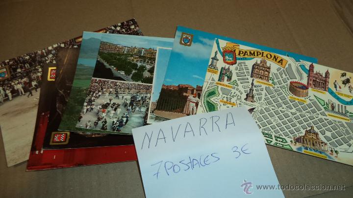 Postales: 8 POSTALES DE NAVARRA. A&Ntilde;OS 80. - Foto 1