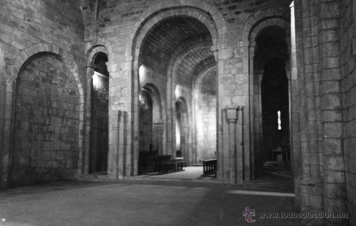 Postales: Monasterio de Leyre. Absides y Naves. 5 Ediciones Sicilia - Foto 1