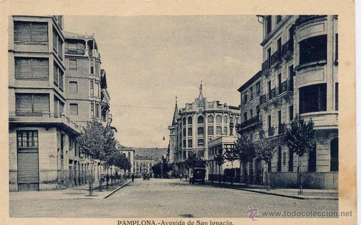Postales: PAMPLONA (NAVARRA).- AVENIDA DE SAN IGNACIO - Foto 1
