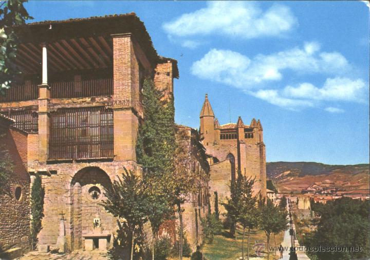 Postales: PAMPLONA - CATEDRAL, PASEO DEL REDIN - Foto 1