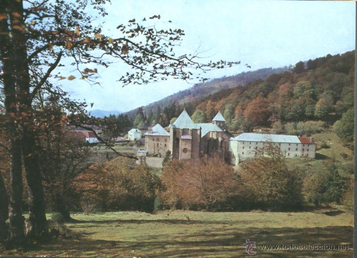 Postales: RONCESVALLES - ABSIDE EXTERIOR - Foto 1