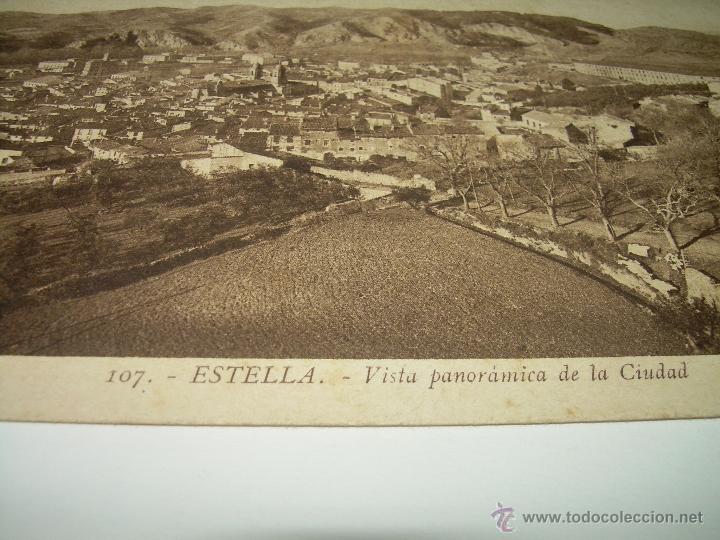 Postales: ANTIGUA POSTAL.....ESTELLA - Foto 2