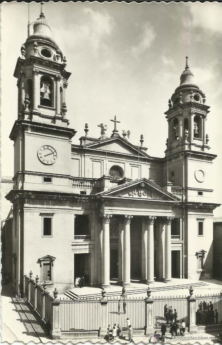 Postales: PAMPLONA. FACHADA DE LA CATEDRAL. - Foto 1