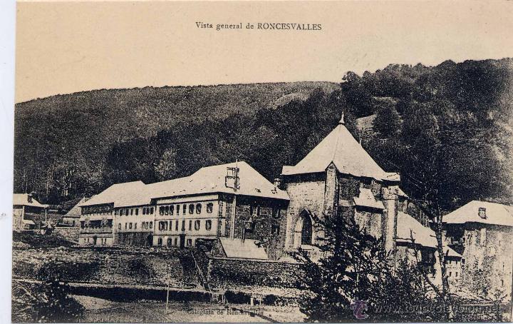 Postales: VISTA GENERAL DE RONCESVALLES (NAVARRA) - Foto 1