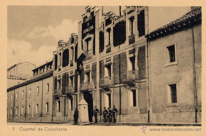 Postales: PAMPLONA (NAVARRA).- CUARTEL DE CABALLERIA - Foto 1