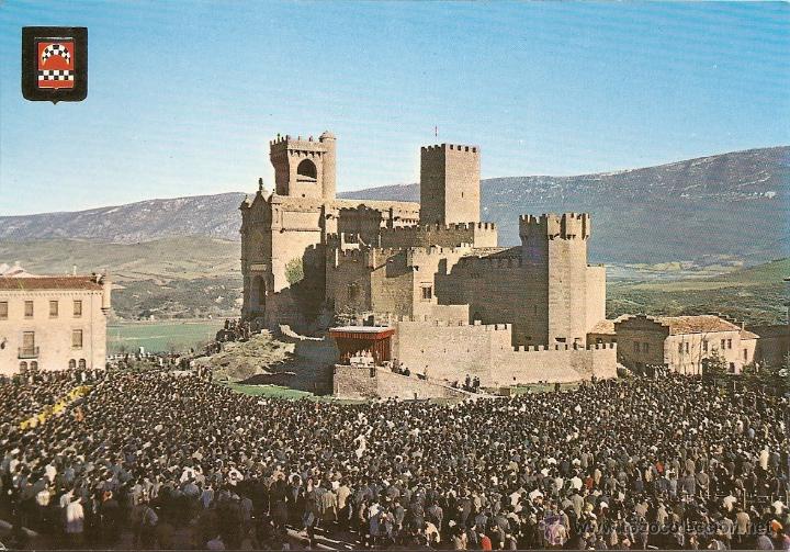 Postales: POSTAL CASTILLO DE JAVIER, JAVIERADA, NAVARRA , SIN CIRCULAR - Foto 1