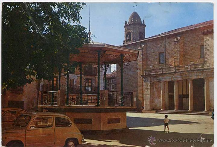 Postales: ALSASUA (NAVARRA).- PLAZA DE ESPA&Ntilde;A - Foto 1