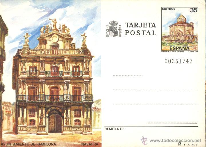 Postales: PAMPLONA - AYUNTAMIENTO - Foto 1