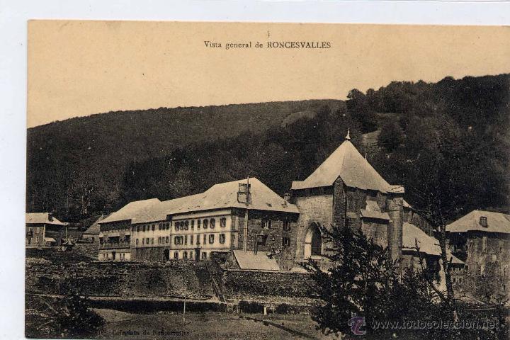 Postales: VISTA GENERAL DE RONCESVALLES (NAVARRA) - Foto 1