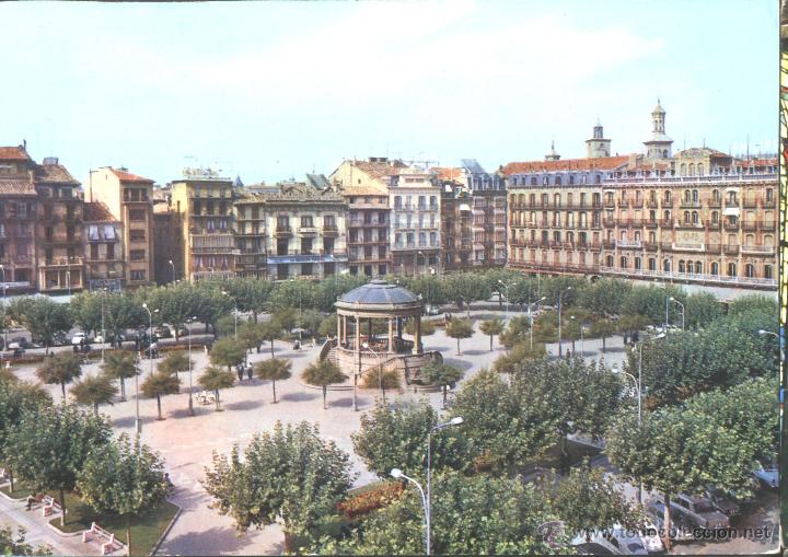 Postales: PAMPLONA - PLAZA DEL CASTILLO - Foto 1