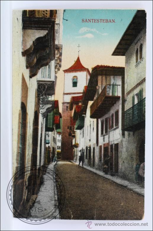 Postales: Antigua Postal - Santesteban - N&ordm; 2 - Sin Circular - Foto 1