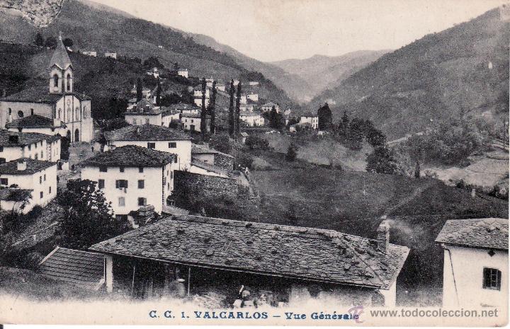 Postales: VALCARLOS - VISTA GENERAL - EN FRANCES - Foto 1
