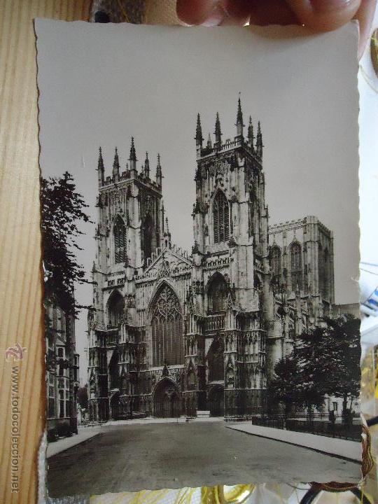 Postales: POSTAL YORK MINSTER WEST FRONT - Foto 1