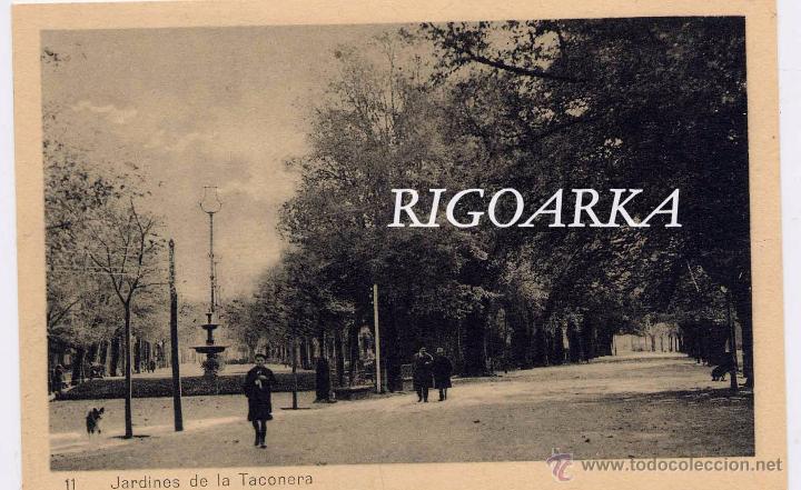 Postales: PAMPLONA (NAVARRA).- JARDINES DE LA TACONERA - Foto 1