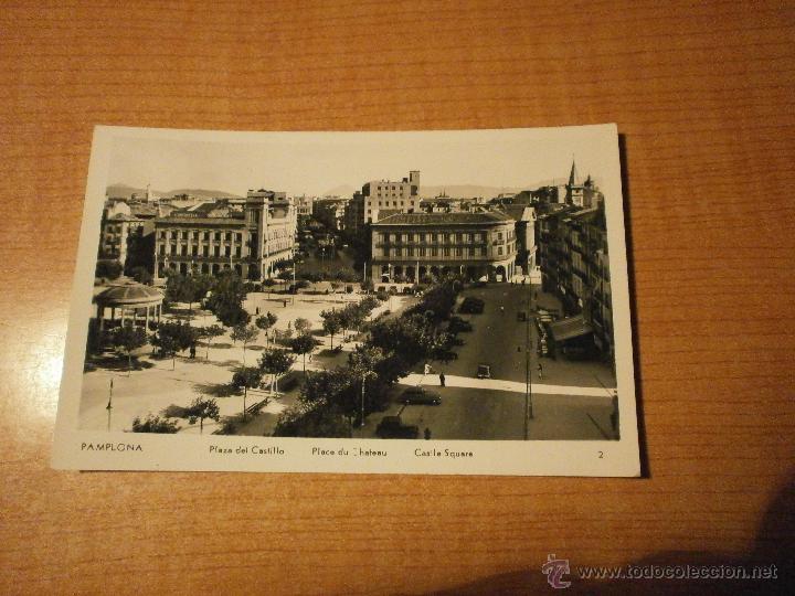 Postales: POSTAL PAMPLONA PLAZA DEL CASTILLO SIN CIRCULAR - Foto 1