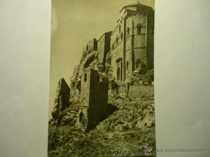 Postales: CASTILLO DE LOARRE.-VISTA PARCIAL .-CIRCULADA -BB - Foto 1