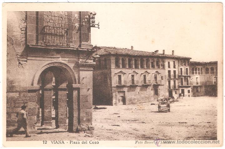 Postales: VIANA PLAZA DEL COSO - Foto 1