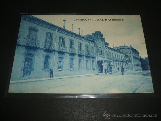 Postales: PAMPLONA NAVARRA CUARTEL DE CONSTITUCION - Foto 1