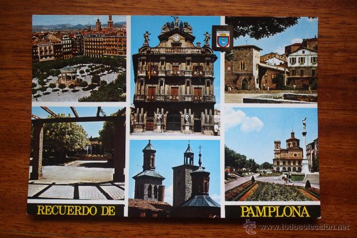 Postales: PAMPLONA.Plaza del Castillo. - Foto 1