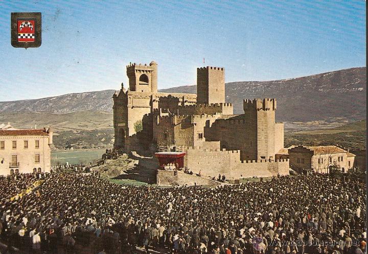 Postales: POSTAL, CASTILLO DE JAVIER, NAVARRA, JAVIERADA,  CIRCULADA - Foto 1