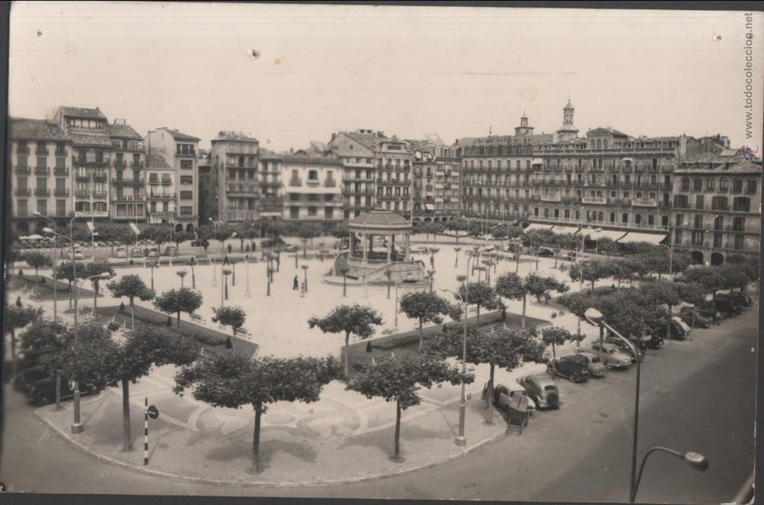 Postales: Postal de Pamplona. Plaza del Castillo. - Foto 1