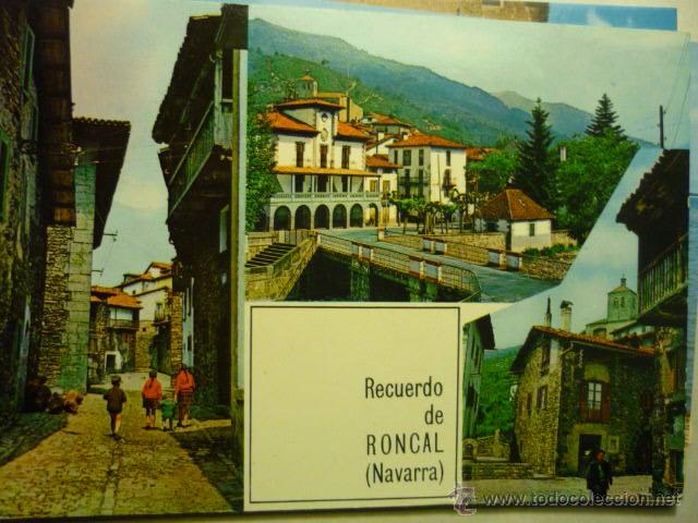 Postales: POSTAL RONCAL.-VARIAS VISTAS.-CIRCULADA - Foto 1
