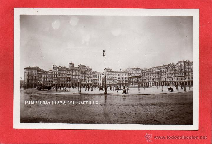 Postales: pamplona. plaza del castillo - Foto 1