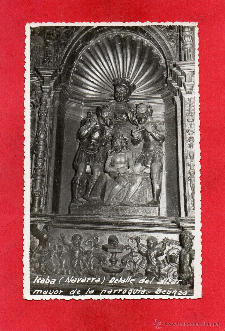 Postales: isaba. altar mayor - Foto 1