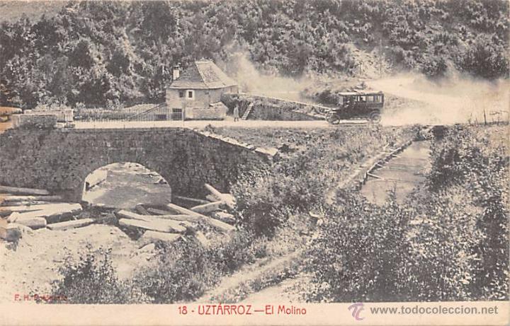 Postales: UZTARROZ (NAVARRA).- EL MOLINO. - Foto 1