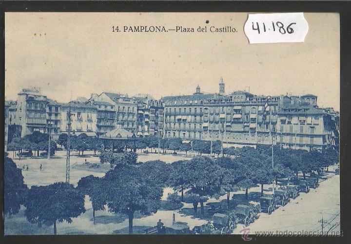 Postales: PAMPLONA - PLAZA DEL CASTILLO - (41186) - Foto 1
