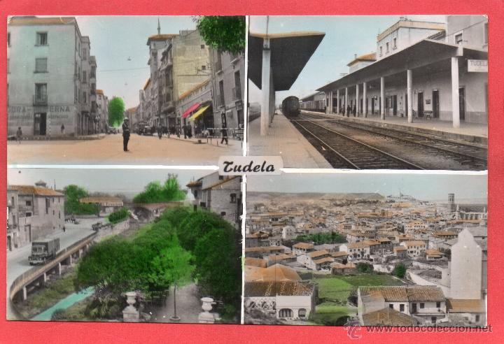 Postales: tudela. 34 estaci&oacute;n. paris - Foto 1