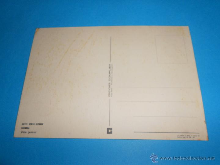 Postales: POSTAL HOTEL VENTA ULZAMA ( VISTA GENERAL ) - NAVARRA - 1971 - SIN CIRCULAR - EDICIONES COMPLEX - Foto 2