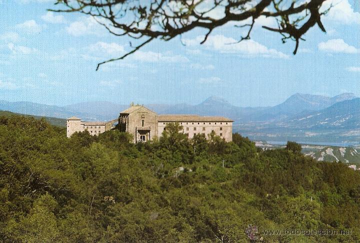 Postales: POSTAL, MONASTERIO LEYRE, VISTA GENERAL, SIN CIRCULAR - Foto 1