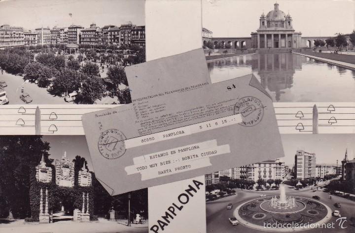 Postales: Pamplona (escrita) - Foto 1