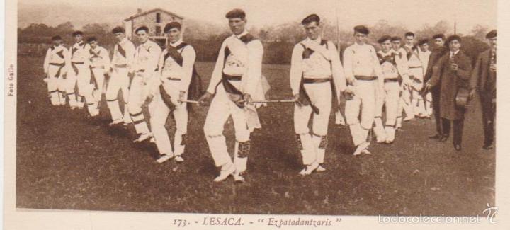 Postales: Lesaca.- Ezpatadantzaris.  L. Roisin. - Foto 1
