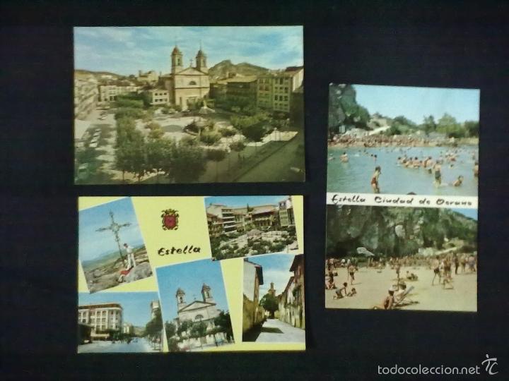 Postales: ESTELLA TRES POSTALES - Foto 1
