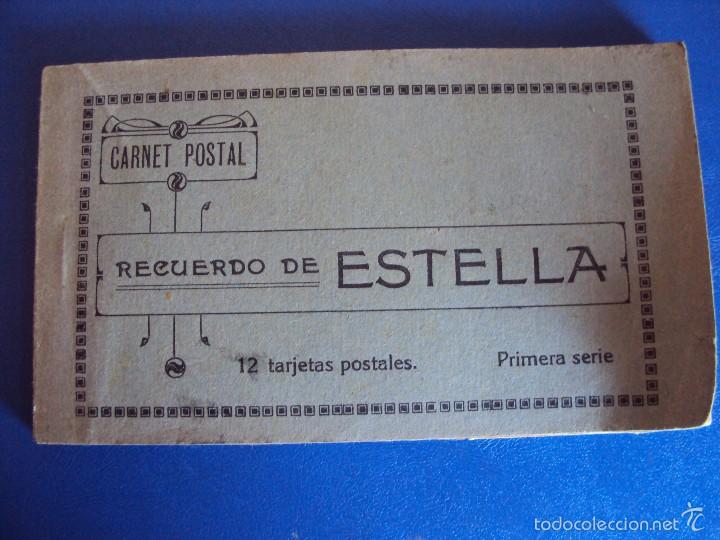 Postales: (PS-48838)BLOCK DE 12 POSTALES RECUERDO DE ESTELLA - Foto 1