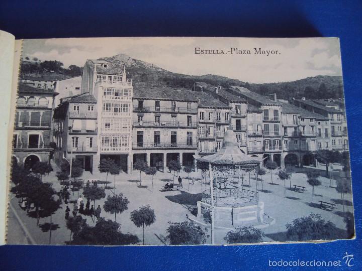 Postales: (PS-48838)BLOCK DE 12 POSTALES RECUERDO DE ESTELLA - Foto 2