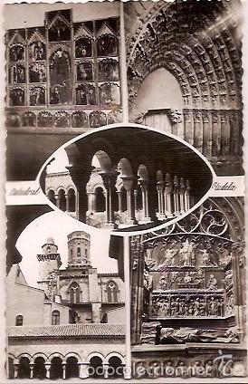 Postales: ANTIGUA POSTAL CATEDRAL TUDELA DANIEL ARBONES - Foto 1