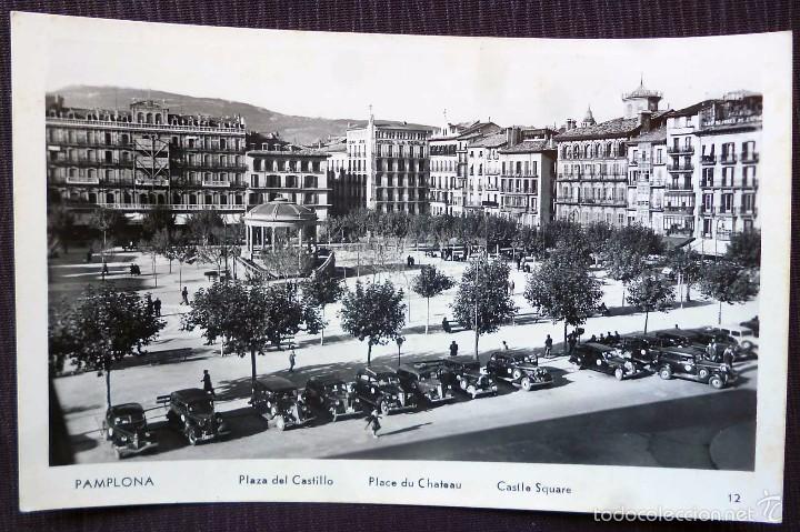 Postales: PAMPLONA. PLAZA DEL CASTILLO. - Foto 1