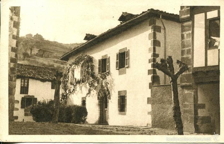 Postales: ECHALAR-CASA CURAL-OLLETA 320--RARA - Foto 1