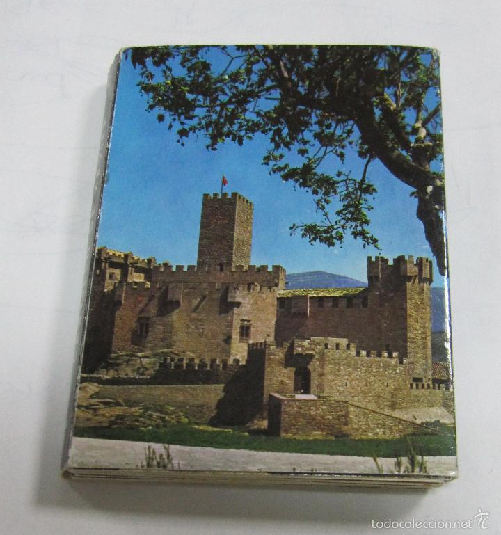 Postales: BLOCK DE 20 POSTALES. A COLOR. CASTILLO DE XAVIER, NAVARRA. - Foto 1