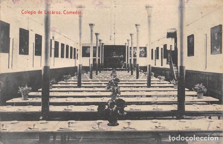Postales: COLEGIO DE LECAROZ.- COMEDOR - Foto 1