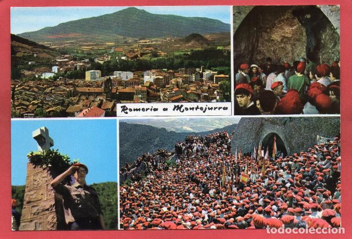 Postales: estella. 95 romeria a montejurra - Foto 1