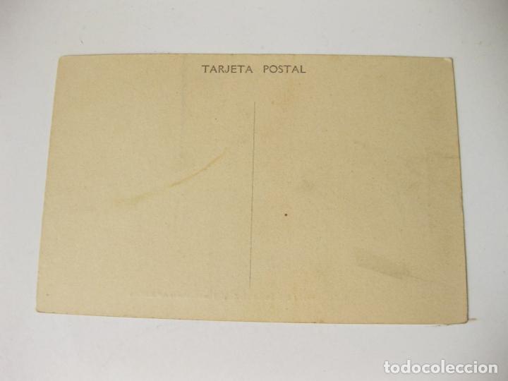 Postales: TARJETA POSTAL 30 DEL COLEGIO DE LECAROZ. INMEDIACIONES DEL EDIFICIO. NAVARRA - Foto 2