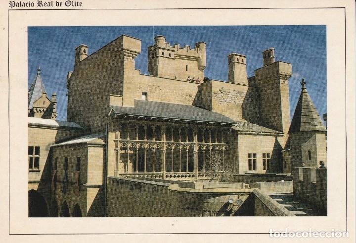 Postales: N&ordm; 30537 POSTAL NAVARRA PALACIO REAL DE OLITE - Foto 1